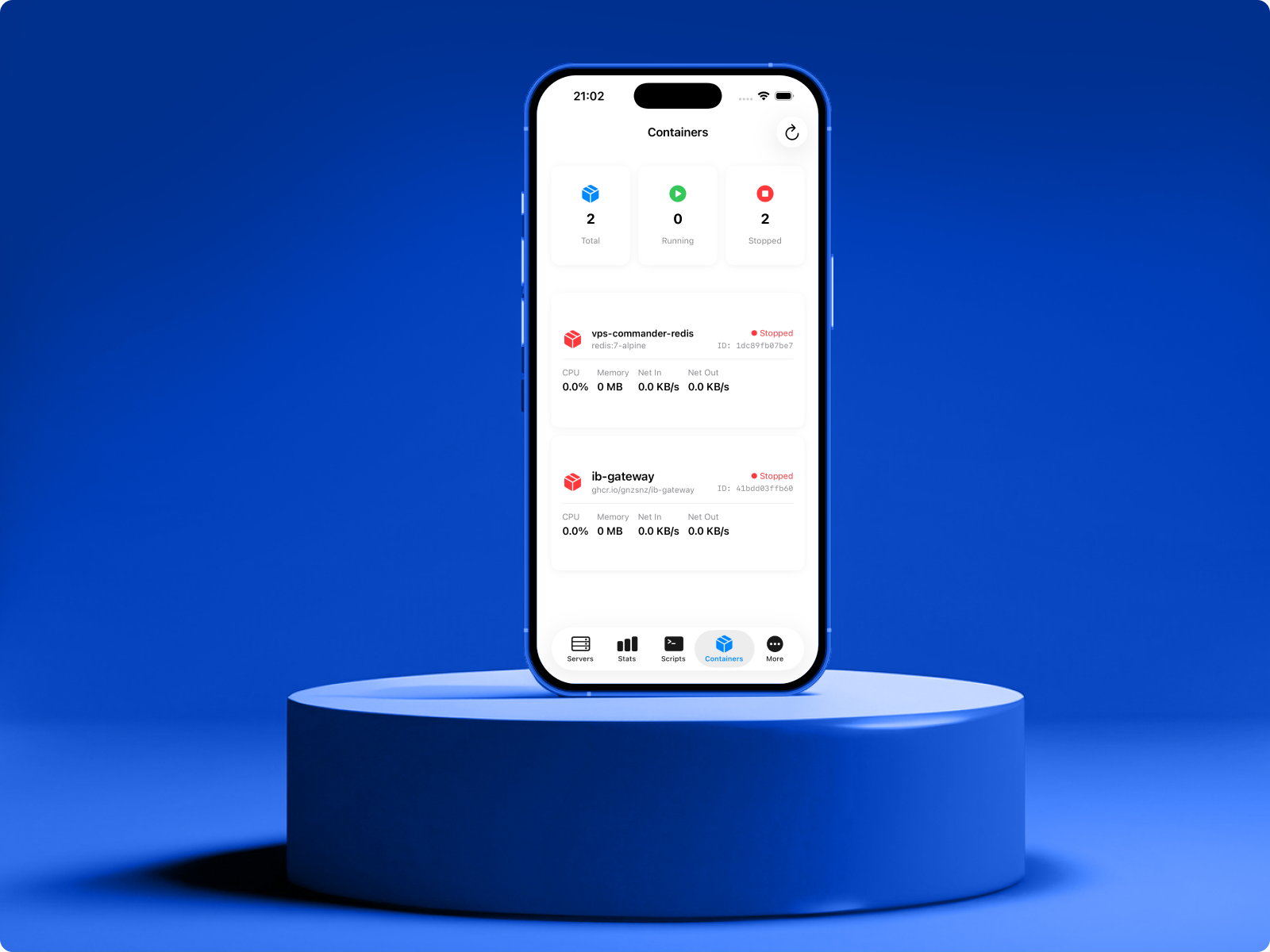 Server Connect Terminal Interface